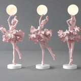 Large Artistic Figurine Girl Dances Ballet Styling Abstract Floor-standing Style Sculpture Creative Living Room Lamp Home Decor