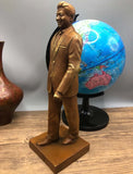 TOP Collection ART Korea Korean President Roh Moo hyun portrait Bronze sculpture HOME OFFICE Decorative ART ornament 30CM