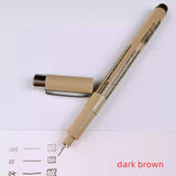Drawing Tools  Black Waterproof Pen   Office Utensils Watercolor Pens  Waterproof Outlining Pens for Drawing  Neutral Pens