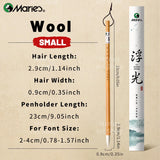 AOOKMIYA Marie's 1pc Chinese  Calligraphy Brush,Jianhao/Wolf Hair/Wool for Painting,Writing,Official Script,Regular Script,Cursive Script