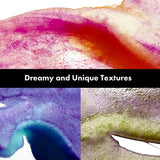 Kuretake GANSAI TAMBI GRANULATING COLOR II 5 colors set, Watercolor Paint Set, Professional-Quality for Artists and Crafters