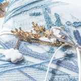 Embroidered Delicate Diary Booklet Notebooks for Students Girl's Heart Handbook Set Office WorkDiary Gift Giving School Supplies