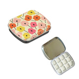 Empty 12-grid Mini Watercolor Box Portable Watercolor Palette Travel Painting Sketch Moisturizing Box Paint Box Art Supplies
