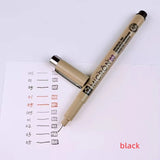 Drawing Tools  Black Waterproof Pen   Office Utensils Watercolor Pens  Waterproof Outlining Pens for Drawing  Neutral Pens