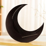 AOOKMIYA 8 11 15 Strings Lyre Harp Creative Moon Lyre Stringed Instruments Portable Beginner harps professional Musical Instrument Gifts AOOKMIYA.COM