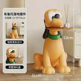 High-end Light Luxury Puppy Shape Side Table Cartoon Floor Ornaments Cute Table Animal Floor Large Ornaments