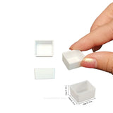 25/50PCS Watercolor Half Pan 2ML Portable Watercolor Packing Grid for Empty Palette/paint Box Oils Acrylic Painting Travel Tin