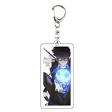 AOOKMIYA ART+ Creative Gifts Blue Lock Isagi Yoichi Acrylic Anime Keychain Bag Charms Pendant Jewelry Cute Creative Key Ring Friends Gift Figure Cartoon
