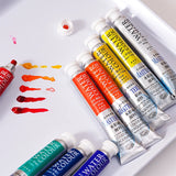 AOOKMIYA Marie’s Artist Grade Professional Watercolor Paint 12/18/24 Color Set 9ML Tube Artist Painting Watercolor Paint Art Supplies