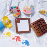 AOOKMIYA Empty Watercolor Palette Ins Wind Watercolor Travel Portable Mini Paint Box Color Matching Magnetic Wooden Box Painting Supplies