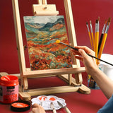 AOOKMIYA 24 Packs 7 x 9Inch Painting Canvas Panels Bulk,Art Blank White Canvas Boards for Acrylic,Gouache,Oil,Painting for Adults,Student