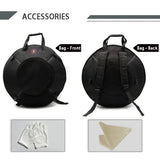 AOOKMIYA 22 Inch HandPan Professional Drum Instrument Handpan D Minor 9 Notes Beginner Yoga Meditation Music Drums Percussion Instruments AOOKMIYA.COM