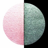 90 Color Pearl Handmade Solid Watercolor Pigment Gold Silver Low Gloss Single Disc Student Painting Supplies Art Supplies（2）