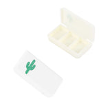 Empty Mini Palette Portable White Night Solid Watercolor Storage Box Ins Fresh Solid Paint Box Travel Painting Art Supplies