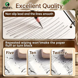 AOOKMIYA Marie's 9x12in Loose Leaf Sketch Book, 60 Sheets,98lb/160gsm,A4/8K High Quality Pad for Drawing,Painting,Sketching for Adults