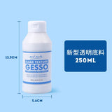 Montmartre Acrylic Medium Matt Gloss Blending Liquid White Transparent Base Crack Paste Sculpting Paste Painting Supplies