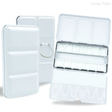 AOOKMIYA Travel Watercolor Palette with 14-Well Mixing Tray & Metal Tin Box - Portable Art for Gouache, Studio & Outdoor Painting  AOOKMIYA.COM