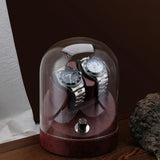 Mechanical Watch Winder Box Automatic Luxury Yarn Winder Transparent Rotating Watch Storage Box Display Cabinet Silent Battery