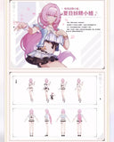 AOOKMIYA Game Honkai Impact 3 Official Artworks Vol.2 Elysia, Kiana, Bronya Game Characters illustration Art Photo Album Accessories Set