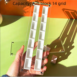 AOOKMIYA Empty Acrylic Watercolor Box Palette 14/26/44 Grids Portable Dust Proof Magnetic Clear Box Painting  Art Supplies