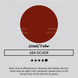 AOOKMIYA 50ml Marie's Oil Paints,Professional Oil Based Pigments Art Supplies for Craft Painting,Rich Colors,Gifts for Artist,Beginners