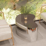 Metal Industrial Coffee Table Aesthetic Unique Minimalist Designer Side Table Modern Luxury Mesa Auxiliar Postmodern Furniture