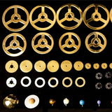 200Pcs DIY 3D Metal Orrery Solar System Eight Planet Model Kit DIY mechanical hand-made splicing model model lover gift