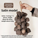 AOOKMIYA Muscaria Handbells Natural Plant Shell Concert Accompaniment Salin Hand Ringing Bell Meditation Musical Instruments Percussion AOOKMIYA.COM