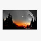 Star Universe Mountains Landscape Space War Poster Prints Canvas Painting for Living Room Office Wall Art Pictures Home Decor