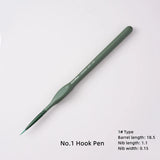 Digital Oil Painting Outlining Children's Watercolor Painting Fine Brushes Hand-painted Nylon Brushes Brush Tracing Set