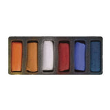 AOOKMIYA SENNELIER Extra-Soft Half Pastel 6 Stick Set Hand Made Color Powder Stick Skin Color Seascape Beginners Art Supplies