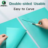 AOOKMIYA Marei's 3pcs Soft Linoleum Carving Block, Linocut Block for Printmaking, Printmaking Art Set (6x8.7/8.7x12/12x17.8/17.8x23.6 in)