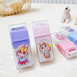 Cartoon Creative Roller Eraser Dual-purpose Wipe Primary School Stationery Supplies Clean and Leave No Traces