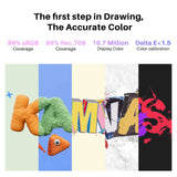 Huion Kamvas 16 (Gen 3) Graphics Tablet Monitor 16K Levels Pressure PenTech 4.0 Pen Drawing Display 15.8 Inch 2.5K QHD Screen