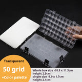 AOOKMIYA Mini Watercolor Palette Empty 8-54 Grid Portable Paint Box Travel Painting Watercolor Packaging Paint Tray Case Art Supplies  AOOKMIYA.COM