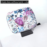 Empty Watercolor Palette Mini Travel Paint Box Metal Watercolor Paint Packing Box Going Out Sketching Painting Art Supplies