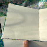 AOOKMIYA Exquisite Fabric Handmade Watercolor Book 12.6cm 300g Thickened Cotton Pulp Water Color Paper Sketchbook Student Art Supplies