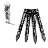 AOOKMIYA Hexagonal Graphite Pencil HB/2B/4B/6B Bold Wood-free Graphite Full Lead Rod Travel Sketching Portable Painting Art Supplies