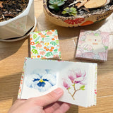 AOOKMIYA Fabric Water Color Paper 300g Portable Travel Sketchbook Wood Pulp Fine Grain Art Student Special Painting Art Supplies