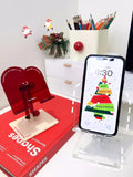 Mobile Phone Holder IPad Tablet Holder Acrylic Material  Creative Folding and Lifting  A Must-have for Lazy People