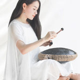 AOOKMIYA 13-inch Steel Tongue Drum Sound Therapy 14-inch C Key Handpan Drum Adult Beginners Meditation Yoga Percussion Instruments AOOKMIYA.COM