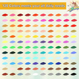 Dual Tip Brush Marker Pens with Fineliner  Brush Tip Pens Felt Tip Pens Set, Art Markers Watercolour Brush  Calligraphy Drawing