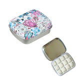 Empty 12-grid Mini Watercolor Box Portable Watercolor Palette Travel Painting Sketch Moisturizing Box Paint Box Art Supplies