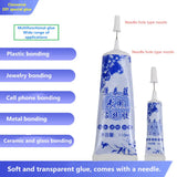 9/110ml Transparent Strong Adhesive Force B7000 Pinch Silk Enamel Special Glue Handmade Dotted Diamond Diy Jewelry Tape Needles