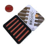 6pcs Iron Box Professional Sketch Charcoal Stick Dry Material Soluble Toner Sketch Charcoal Artist Art Crayons Painting
