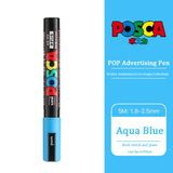 1-Pc Uni Posca Paint Marker Pen Medium PC-5M 29 Colors  Art Supplies Stationery Painting Graffiti Anime Poster  Advertising