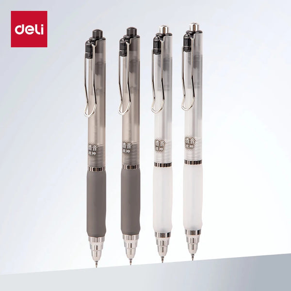 Deli 4/8pcs 0.5mm Black Ink Quick-drying Gel Pen School Supplies Stationery Office Pen Gift Office Supplies Signing Pens