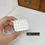 Empty Watercolor Palette Mini Travel Paint Box Metal Watercolor Paint Packing Box Going Out Sketching Painting Art Supplies