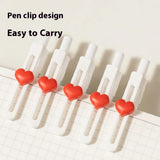 Kawaii Deli Nusign Puzzle Gel Ink Pen 0.5mm Cute Lovely Retractable Ballpiont Pens with Letters Particle Back To School Supplies