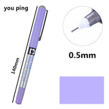 Luxury Quality T16 Colour Ink Fine Nib Gel Pen Business Office Student School Stationery Supplies  New